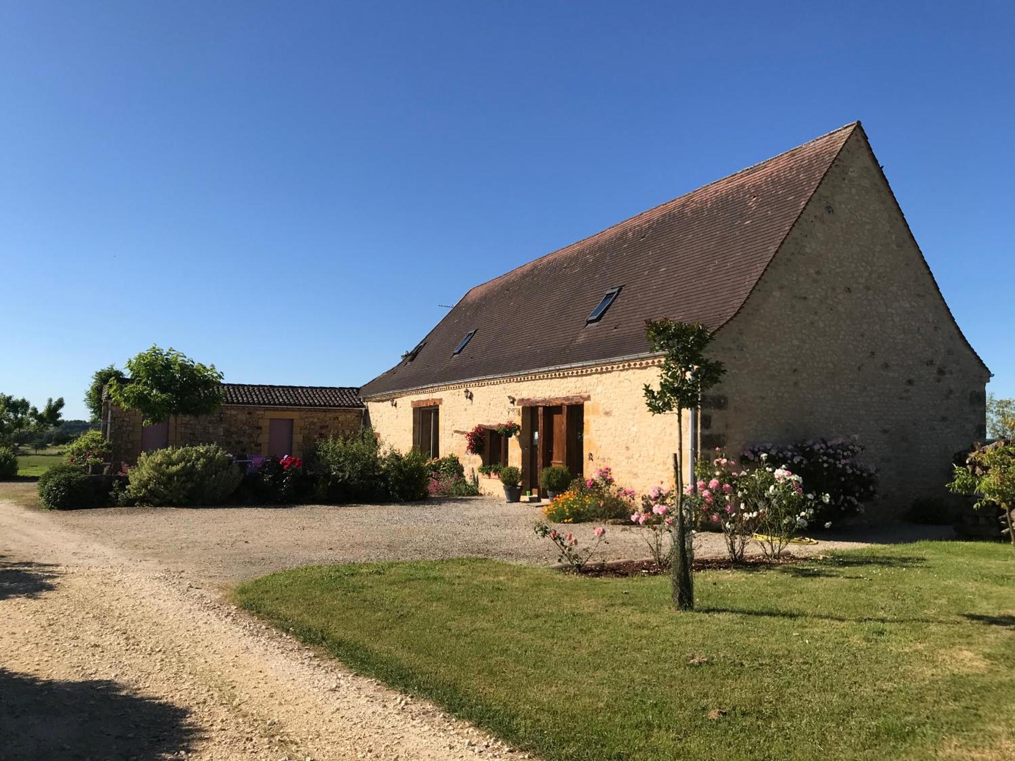 Chambre D'Hotes La Ferme De La Croix. Saint-Avit-Sénieur Екстериор снимка