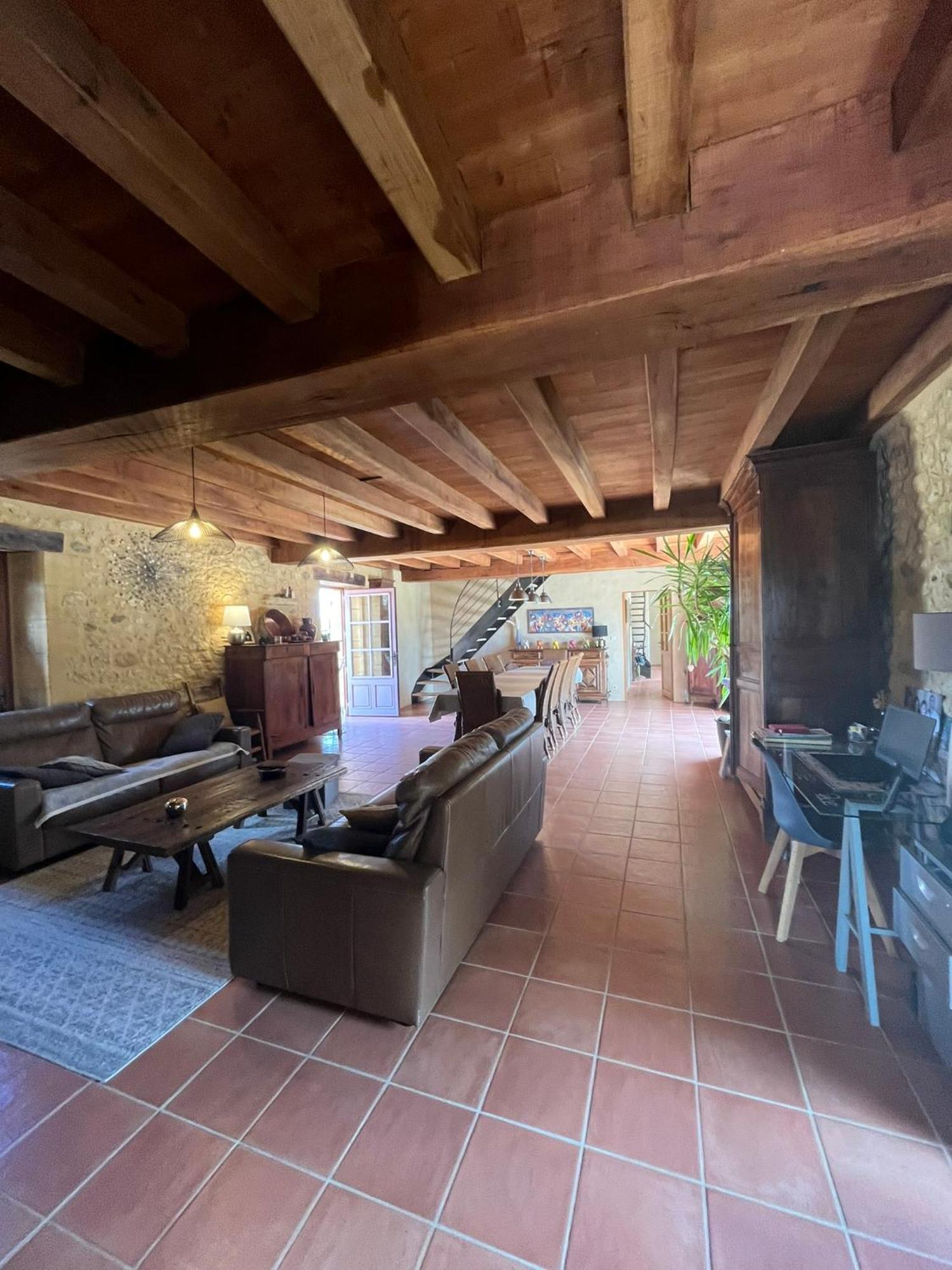 Chambre D'Hotes La Ferme De La Croix. Saint-Avit-Sénieur Екстериор снимка